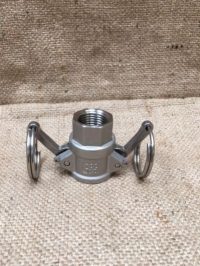 Camlock Type D Female x 1/2 inch BSP Female